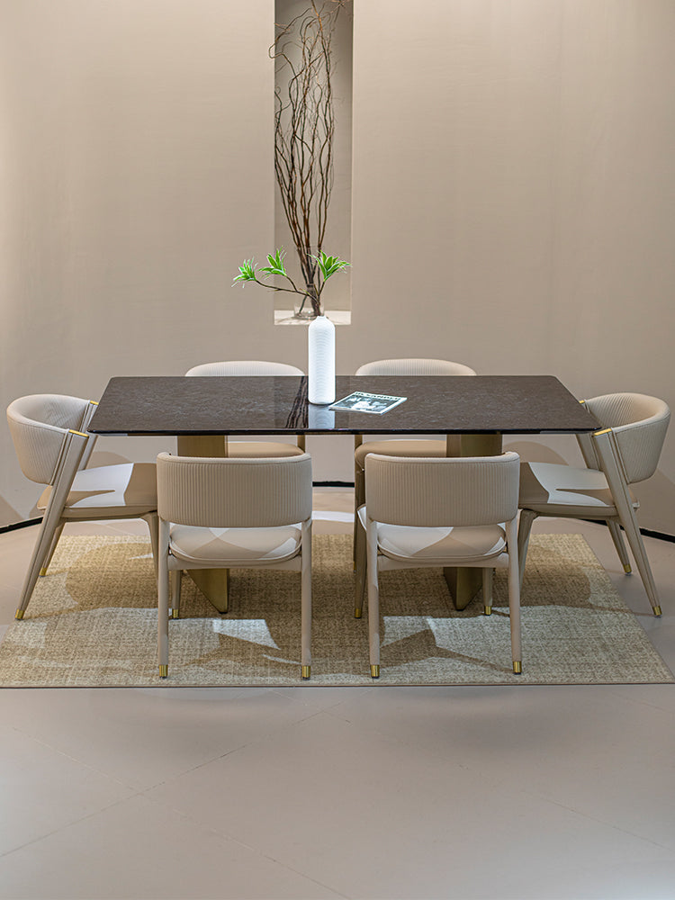 Versace Black Marble Dining Table