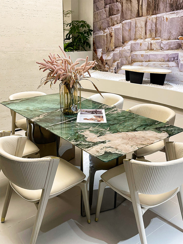 Patagonia Green Marble Dining Table