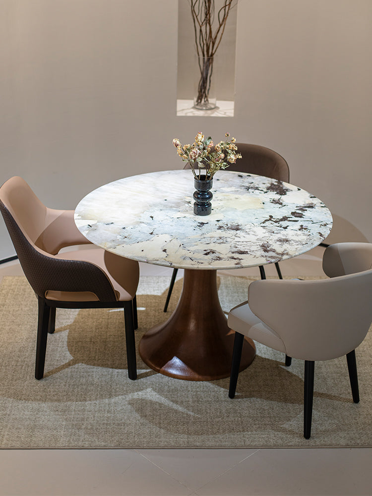 Pandora Marble Round Dining Table