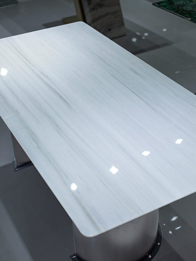 Palissandro White Marble Dining Table
