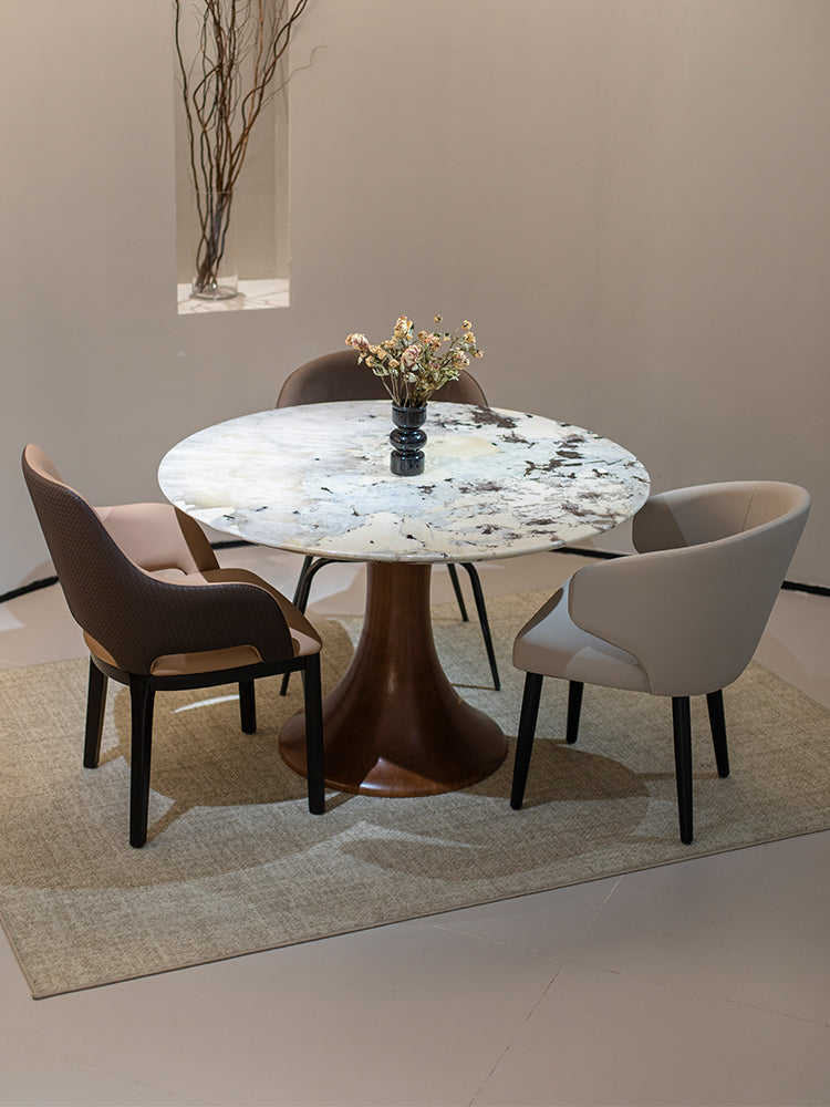 Pandora Marble Round Dining Table