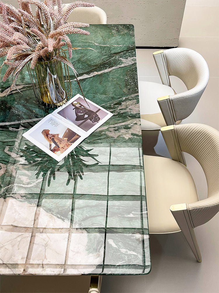 Patagonia Green Marble Dining Table