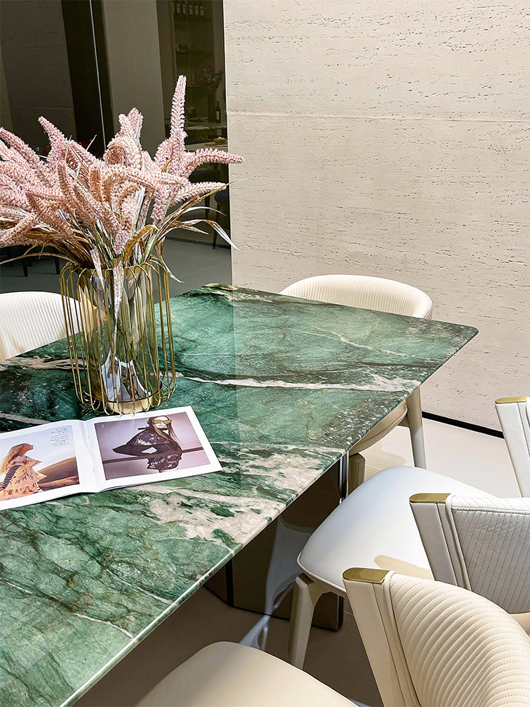 Patagonia Green Marble Dining Table