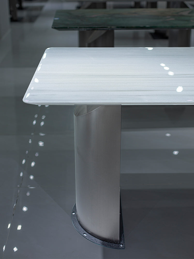 Palissandro White Marble Dining Table