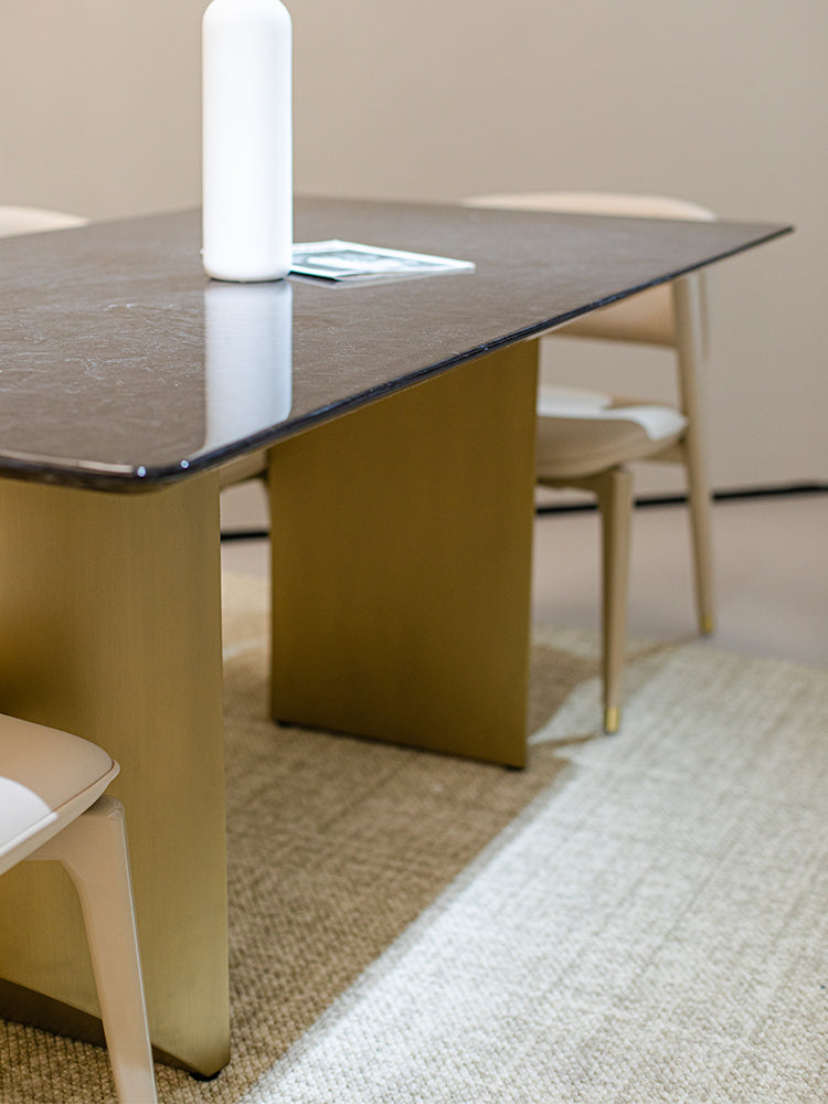 Versace Black Marble Dining Table