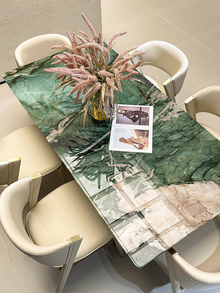 Patagonia Green Marble Dining Table