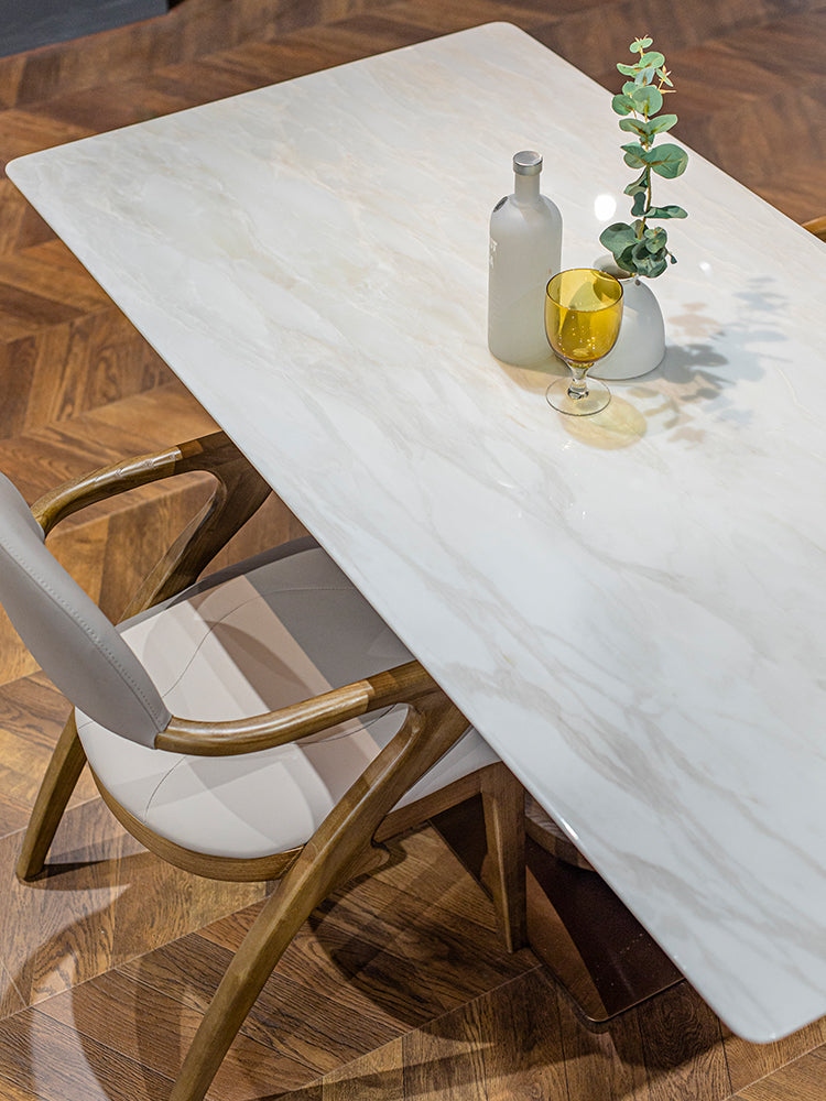 Kari Lce Jade Marble Dining Table