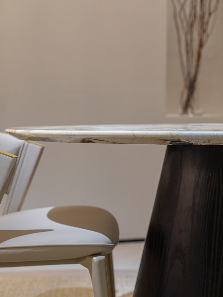 Pandora Oval Marble Dining Table