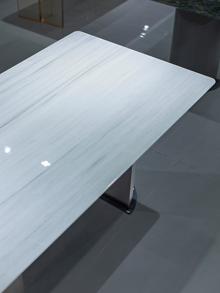 Palissandro White Marble Dining Table