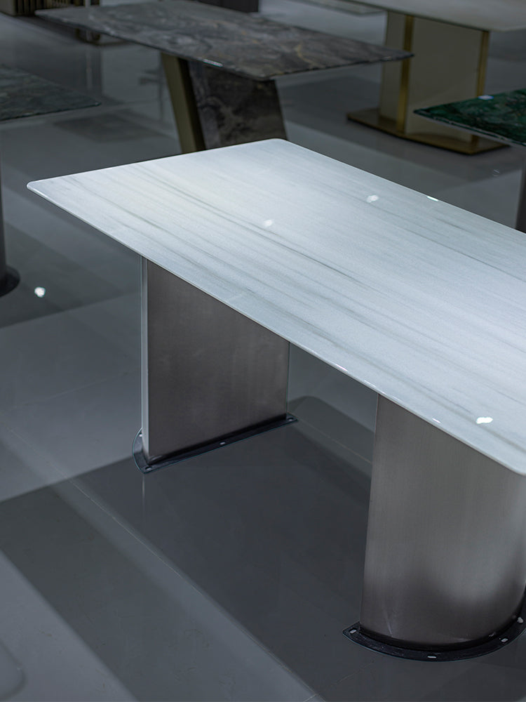 Palissandro White Marble Dining Table