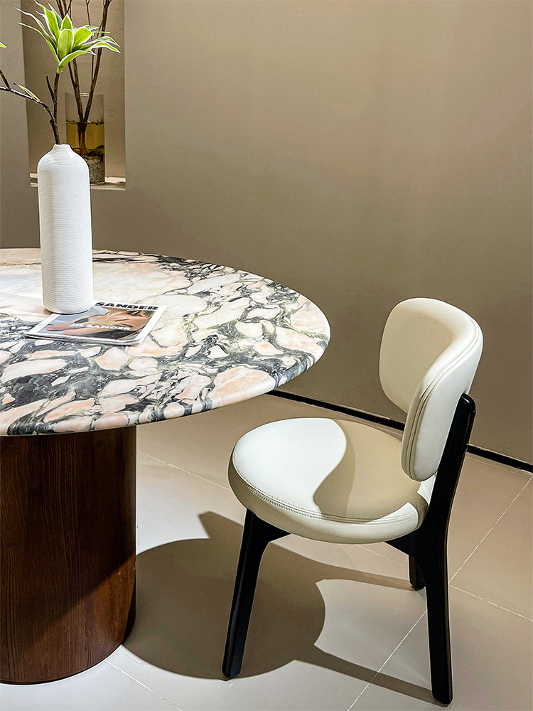 Bulgari Pink Marble Round Dining Table